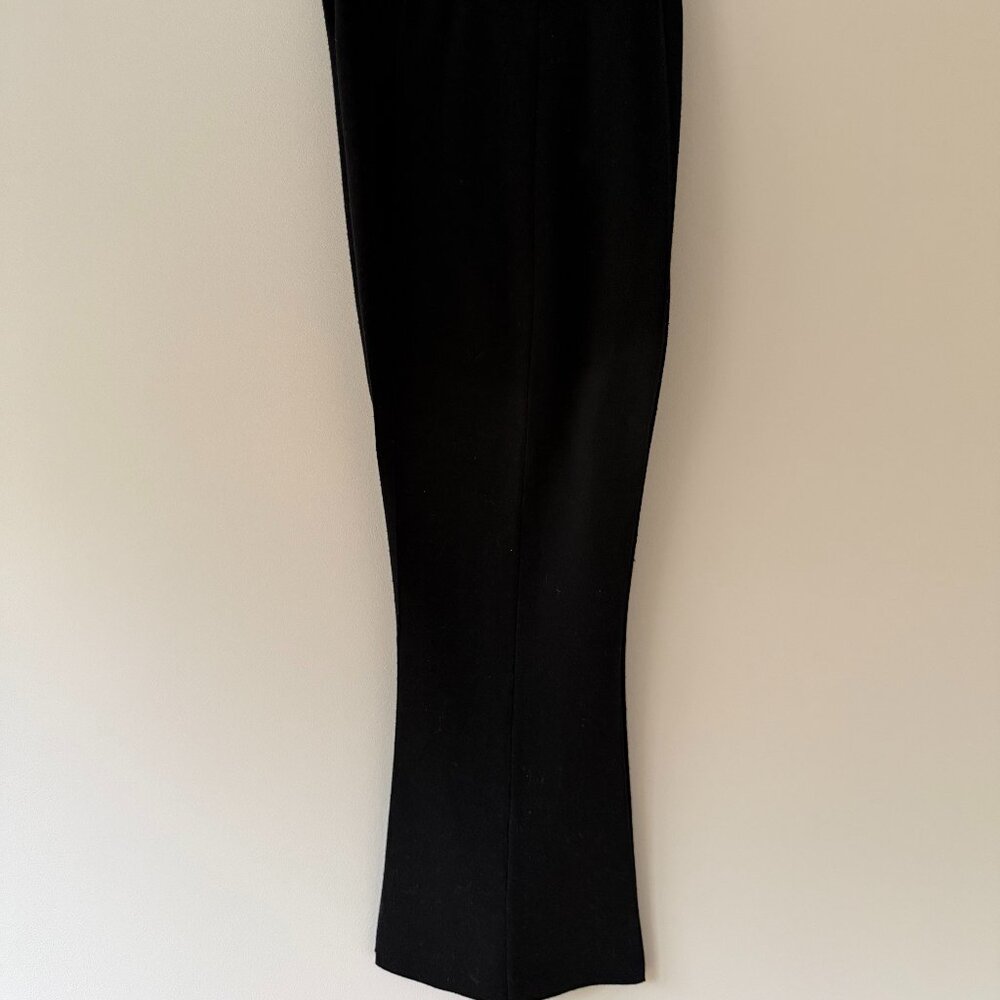 Theory wool-knit pants.